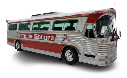 Autobús Dina Olimpico G2 Norte De Sonora Metálico Esc 1:43