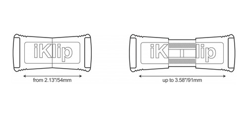Soporte Flexible Para Smartphone Iklip Xpand Mini Ik