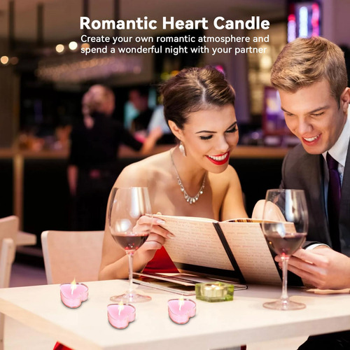 Velas De Té Velas De Té Con De Corazón 9 Velas De Té Sin Per
