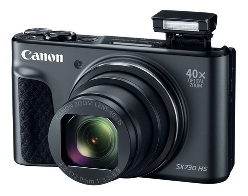  Canon PowerShot SX730 HS compacta color  negro