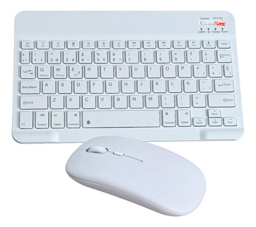 Kit Mini Teclado Bluetooth Recargable Mouse Yelandar - Cc