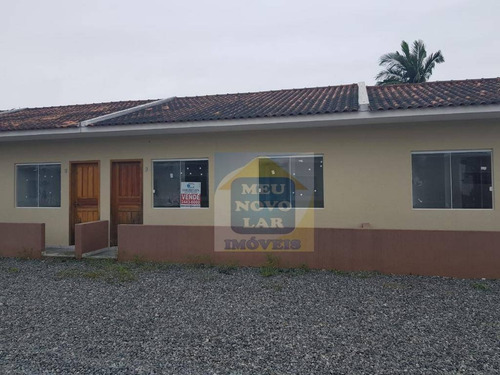 Casa Com 2 Dormitórios À Venda, 48 M² Por R$ 105.000,00 - Mirim - Guaratuba/pr - Ca0250