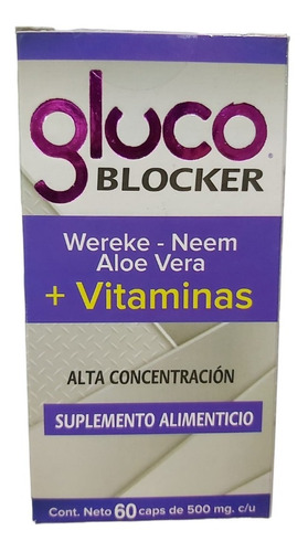 Ultra Advance Gluco Blocker Con 60 Caps De 500 Mg C/u