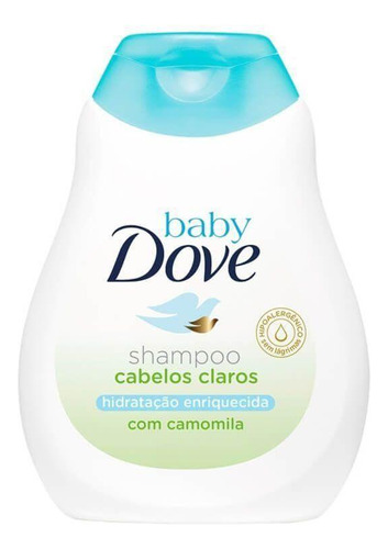 Dove Hidratação Enriquecida Shampoo Infantil Cabelos Claros