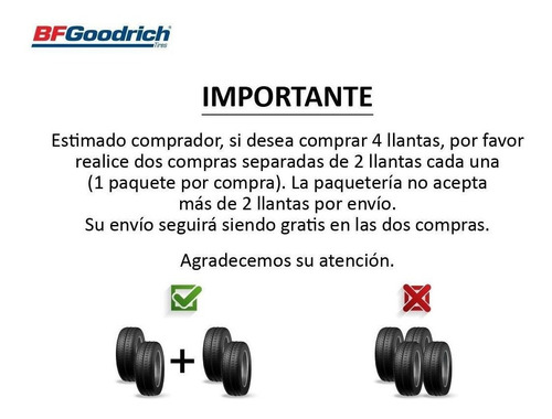 Imagen 4 de 7 de Llanta 205/55 R16 Bfgoodrich Advantage Drive 91v