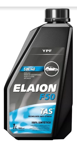 Aceite Ypf 5w-40 F50 Sintetico 1 Litro