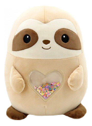 Animales De Peluche Soft Almohada Con Glitter Brillo Cute Color Perezoso