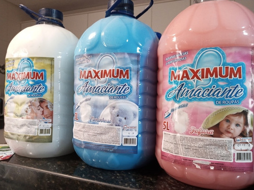 Sabao Lava Roupas Concentrado Maximum 5 Litros