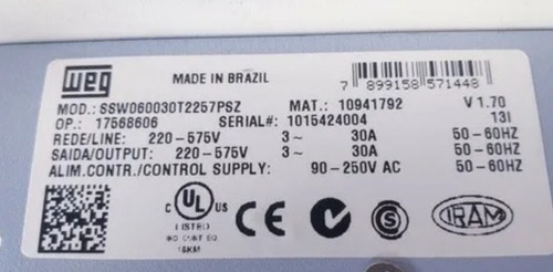 Ssw060030t2257psz Weg 30a Ssw06