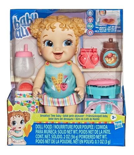 Muñeca Baby Alive Hora Del Desayuno - Espacio Regalos