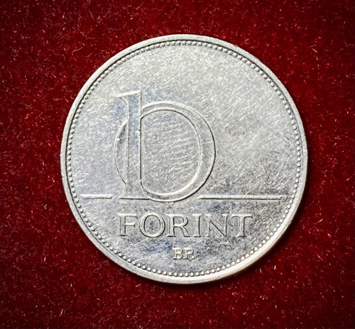 Moneda 10 Forint Hungria 2015 Km 848 Escudo (Usado)
