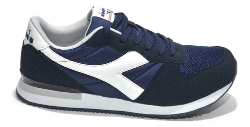 Zapatillas Diadora Modelo Urban Camaro - Azul Con Blanco