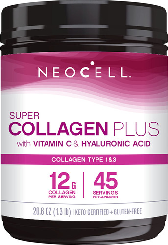 Neocell Super Collagen Plus Polvo Para Cabello Saludable, Pi
