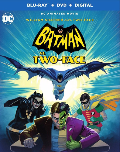 Blu-ray + Dvd Batman Vs Two Face