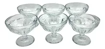 Comprar Set X6 Copa Chica De Helado Compotera Postre  Vidrio Labrado