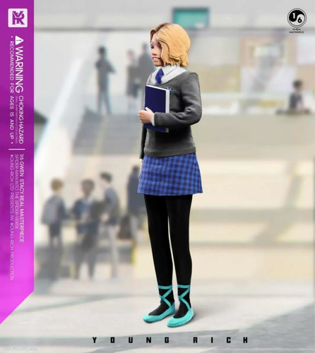 Youngrich Gwen Stacy Spiderman Spiderverse Hot Toy 1/6 Fpx