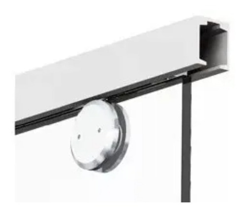 Sistema Chetumal Il Negro Para Puerta Corrediza De Vidrio