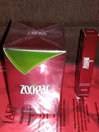 Perfume Zoogar Y Zoogar De Bolsillo Original De Jafra