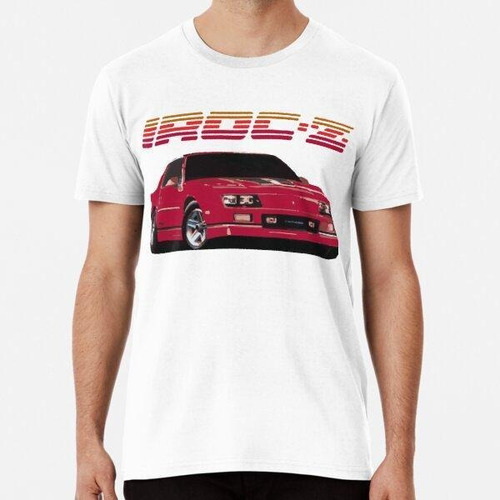 Remera Chevy Camaro Iroc-z Z28 Rojo De Los Años 80 Algodon P