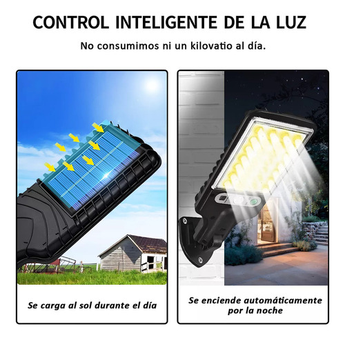 Xin Lámpara Solar De Pared Impermeable Exteriores Sensor