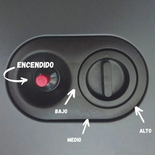 Imagen 6 de 10 de Estufa Garrafera Calefactor Infrarroja Lusqtoff Gas Envasado