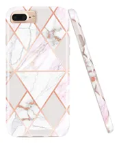 Comprar Funda Para iPhone 7 Plus\u002F8 Plus\u002F6 Plus\u002F6s Plus Rosa Piel Sin