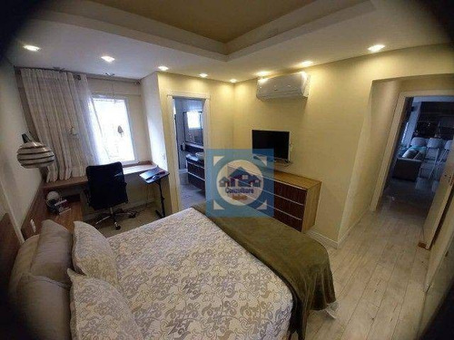 Imagem 14 de 19 de Apartamento Com 3 Dormitórios À Venda, 96 M² Por R$ 889.000,00 - Encruzilhada - Santos/sp - Ap6170