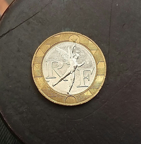 Moneda De 10 Francs Año 1991