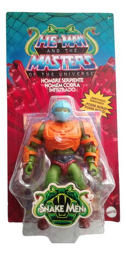 Mattel Masters Of Universe Hombre Serpiente (Usado)