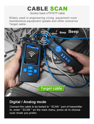 Aplicable A Probador De Cables De Red Network Tracker Line