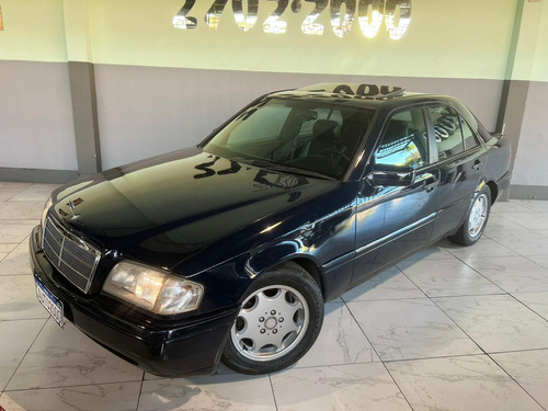 Mercedes-benz C180 Ha18w Azul 1995 Sedan Completa Teto Solar