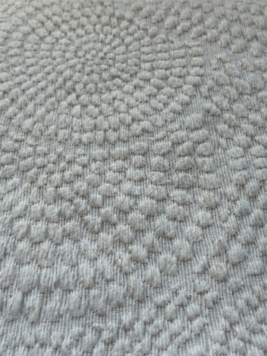 Manta Arezzo Huitrú 130x140 Cm Con Flecos Pie De Cama/sillón