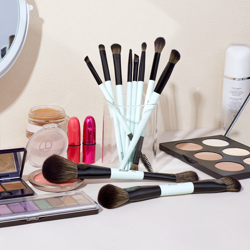 Juego De Brochas De Maquillaje Jessup, 10 Unidades, Libres D
