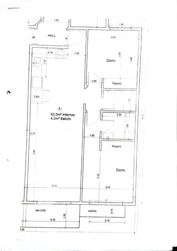 Departamento En Belgrano 2300