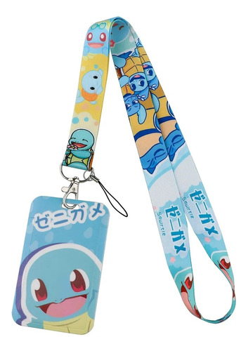 Lanyard + Portacredencial Pokemon Variedades Anime