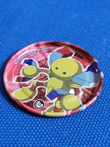 Yu Gi Oh Metalix Tazos X Años #23 1996 Beta The Magnet Warri (Usado)