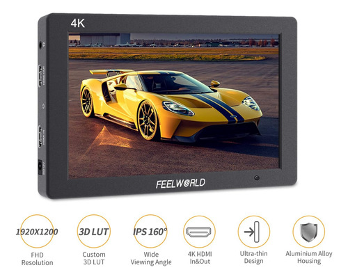Cámara Feelworld T7 Más 7 Pulgadas 3d Lut 4k Hdmi Campo Full