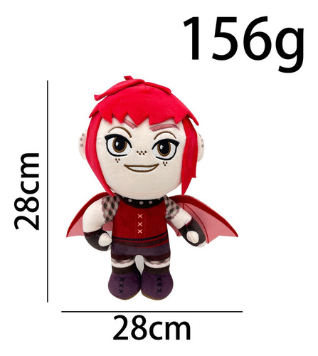 Peluches Nimona De 28 Cm, Lindas Y Suaves Muñecas De Dibujos