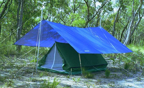 Lona Toldo Premium Impermeable 5x4 Uv Reforzada Garageimpo