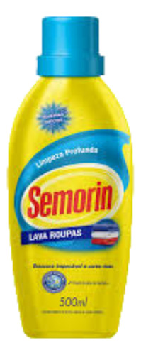 3un Semorin Lava Roupa Limpeza Profunda Mais Cheiroso