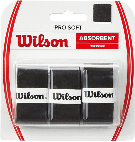 Imagen 1 de 3 de Grip Wilson Overgrip Para Raqueta De Tenis Absorbent X3
