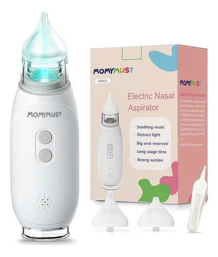 Aspirador Nasal Para Bebé, Momymust Electric Baby Nose Sucke