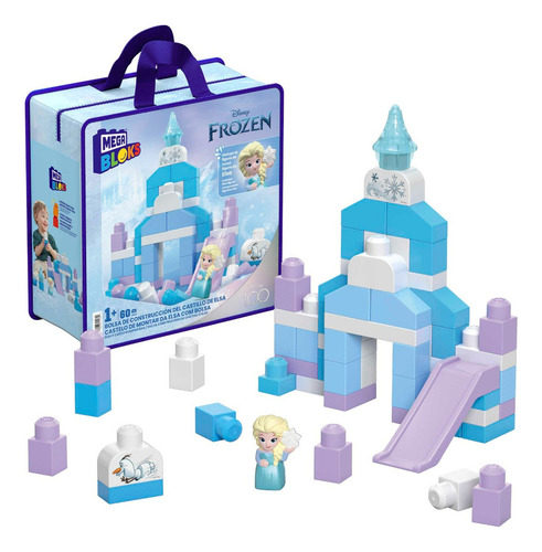 Mega Bloks Juguete De Construcción Castillo De Elsa Cantidad de piezas 60