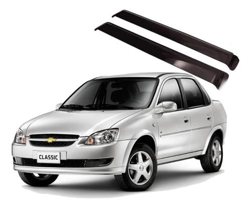 Deflector Chevrolet Corsa Puerta X 2 Unid Adhesivo Oriyinall