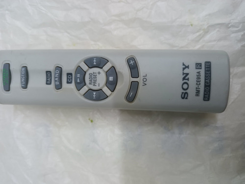 Control Remoto Para Grabadora Sony Cfd-s07, Cfd-s03, Cfd-e90 (Usado)