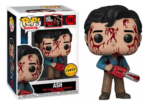 Action Figure Evil Dead Ash Funko Pop 1142 Chase Exclusivo