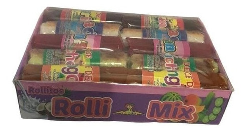 Rollitos Rollimix Surtido 20pzs 25g C/u 4 Estuches
