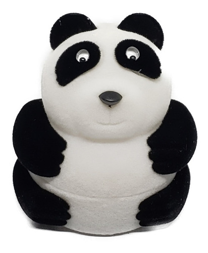 Estuche De Oso Panda Para Anillo O Aretes E14