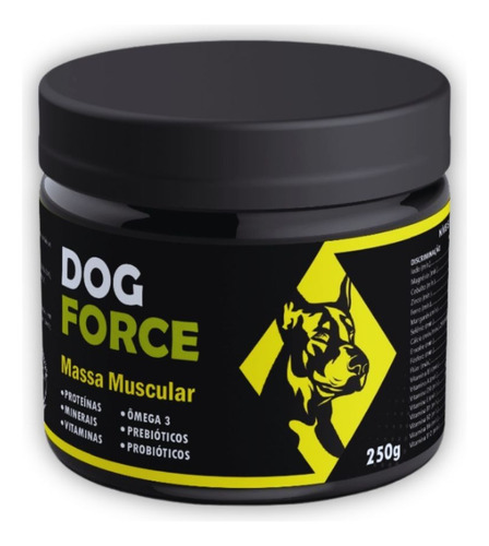 Dog Force Massa Muscular - Suplemento Vitamínico P Cães 250g