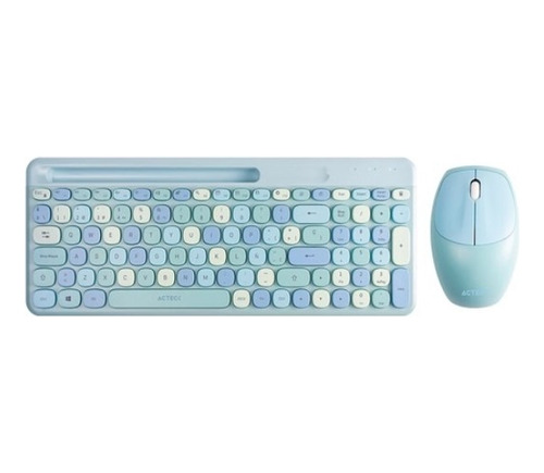 Kit Teclado Y Mouse Acteck Creator Colors Mk470 Ac-935197
